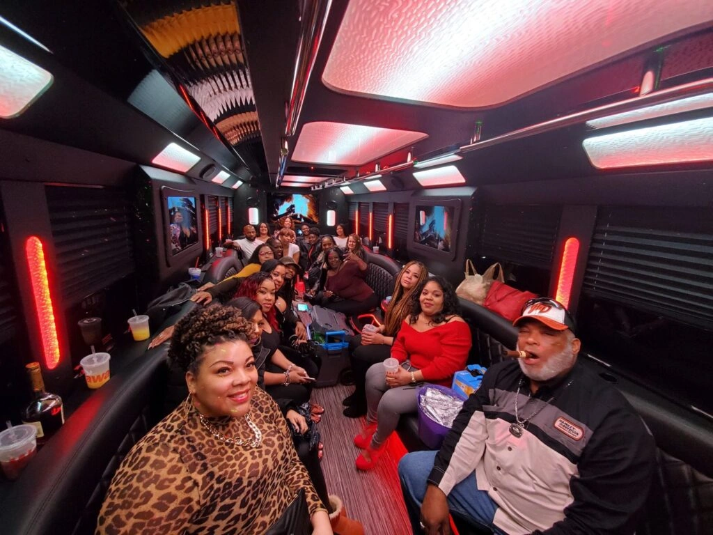 25 TO 30 PASSENGER PARTY BUS