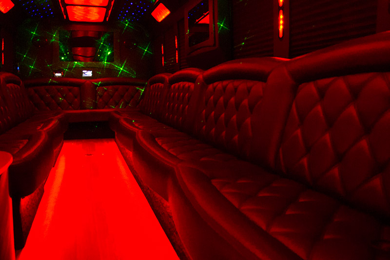 Premium Birthday Party bus for rental services near you
