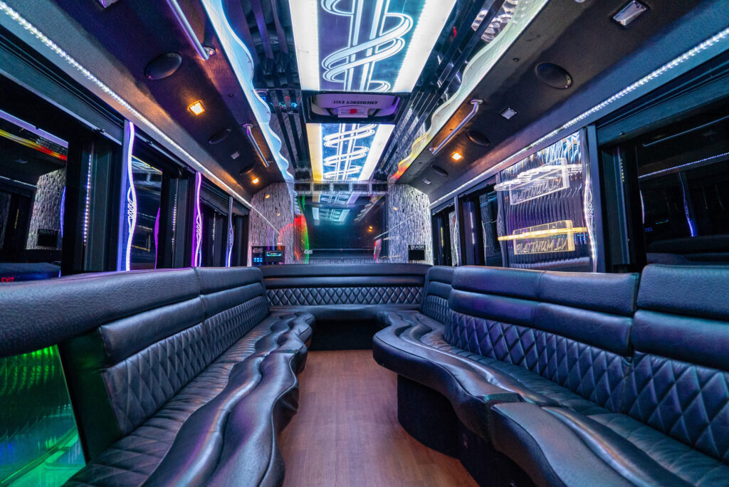 Limo and Party bus for wedding - Limo party bus for birthday party
