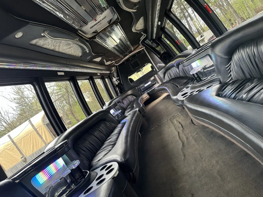 party buses for rent - limo bus rental nyc